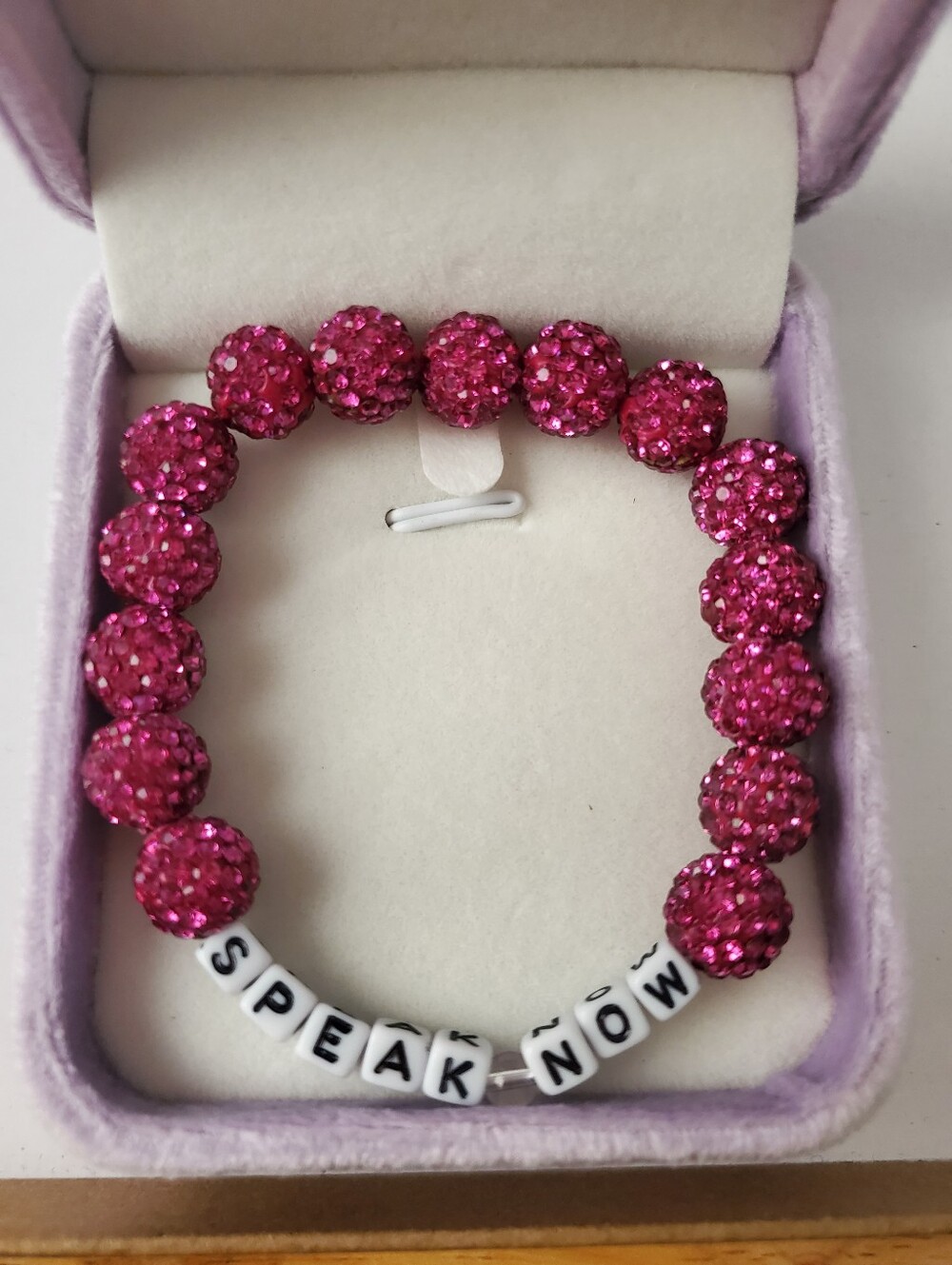 Taylor Swift Speak Now Rhinestone Bracelet